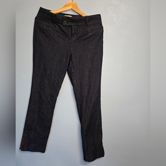 By Anthropologie The Essential Slim Cropped Pants 6 - Picture 2 of 9